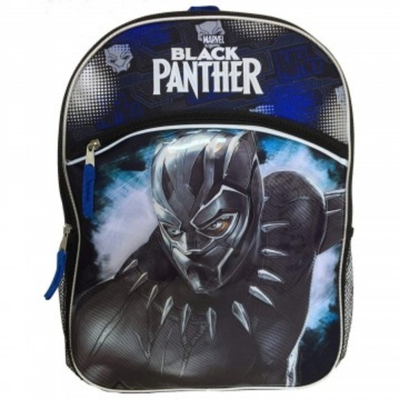 Marvel's Black Panther 16" Backpack with Bottle Holder - Picture 1 of 1